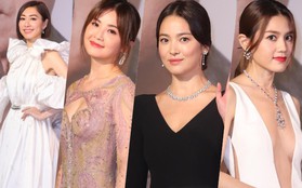 Lễ trao giải Kim Tượng: Song Hye Kyo bị chê "hơi dừ", Hồ Định Hân ra sức "chặt chém" dàn mỹ nhân khoe body hết cỡ