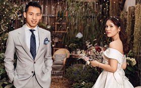 Tiền vệ tuyển Việt Nam công khai ảnh cưới, cảnh hậu trường khiến fan thổn thức vì quá lãng mạn