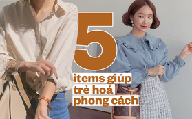 5 items đinh giúp các nàng công sở trẻ hoá phong cách