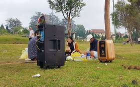 Đà Lạt lập tổ liên ngành dẹp bán hàng rong, xả rác khu vực hồ Xuân Hương