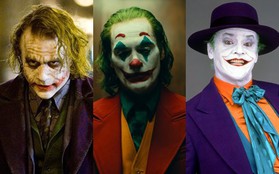 5 tên Joker được bê lên màn ảnh rộng, đâu mới là gã hề điên loạn nhất?