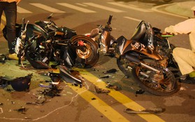 Đà Lạt: Hai xe máy vỡ nát sau cú đấu đầu với tốc độ cao, một người đàn ông tử vong