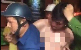 Công an xác minh thông tin nam thanh niên cởi quần áo, đập phá quán cafe ở Hà Nội