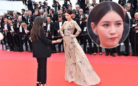 Mỹ nhân khiến Cbiz ê chề trong ngày đầu Cannes: Bị đuổi khỏi thảm đỏ vẫn "giả ngơ", hoá ra từng đóng "Diên Hi Công Lược"