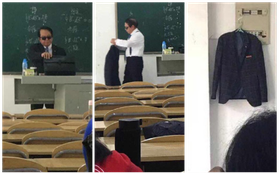 Thầy giáo đi dạy với combo kính đen và comple ngầu như điệp viên 007, nhưng hành động tiếp theo mới khiến cả lớp lăn ra cười