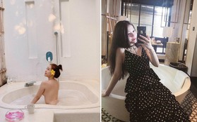 Khi bồn tắm là phụ kiện đọ độ "chanh xả" của hot girl: Người hở bạo, kẻ kín đáo nhưng vẫn khó phân định ai sexy hơn