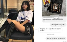 Inbox hỏi giá balo, khách hàng sốc vì chủ shop tư vấn: "Hãng không hợp với sinh viên đâu em" rồi seen để... nghỉ lễ