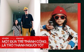 Ông bố "lắm chuyện" Việt Max kể chuyện dạy "thằng con trai để tóc dài": Không bao giờ ép con vào khuôn khổ nào cả!