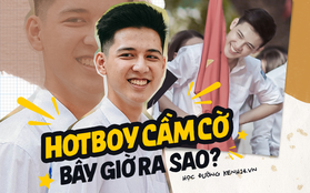 "Hotboy cầm cờ" Hồng Đăng - soái ca năm nào của trường Phan Đình Phùng bây giờ ra sao?