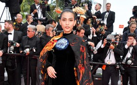 Không có Lý Nhã Kỳ thì đã có Trương Thị May mang áo dài Việt lên thảm đỏ LHP Cannes