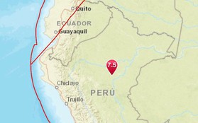 Peru rung chuyển bởi trận động đất mạnh 7,5 độ