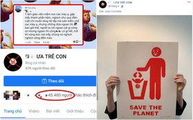 CĐM kêu gọi report fanpage 45k like trên Facebook có nội dung kỳ thị, lăng mạ trẻ em