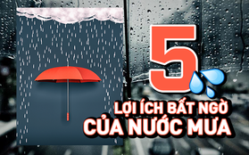 Hóa ra trò tắm mưa ngày bé ta hay chơi lại mang lại nhiều lợi ích đến vậy