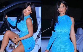 Mặc váy xanh lét đồng bộ với siêu xe, tỉ phú tự thân Kylie Jenner bị mỉa mai "tiền không mua được đẳng cấp"