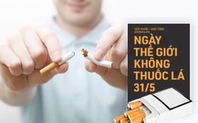 Ngày Thế giới Không Thuốc lá: những con số kinh hoàng cho thấy tác hại của thuốc lá ngày càng nghiêm trọng