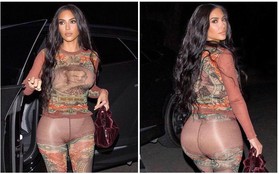 Chán khoe ngực khủng, Kim Kardashian quay lại khoe "siêu vòng 3" trứ danh xem dân tình có trầm trồ?