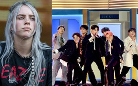 Billie Eilish và BTS “nắm tay nhau” rời khỏi top 3 Billboard 200 vì đối thủ này