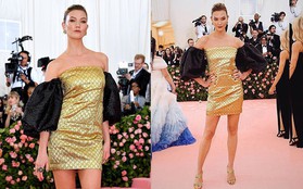 Mặc ai lồng lộn thì lồng lộn, riêng Karlie Kloss thành “tâm điểm chê bai” vì quá nhạt nhẽo tại Met Gala