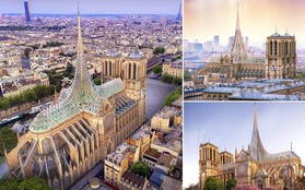 Ý tưởng sửa mái Nhà thờ Đức Bà Paris thành nhà kính khổng lồ giữa không trung được đón nhận nhiệt liệt