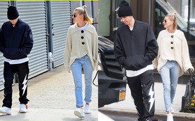 Đi cạnh nhau mà Justin Bieber và vợ đẹp Hailey Baldwin liên tục giữ khoảng cách, chuyện gì đang xảy ra?