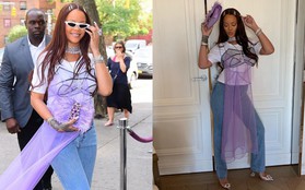 Rihanna luôn là "chị thiên hạ": mix đồ bất hợp lý mà dân tình vẫn thấy hợp lý vô cùng