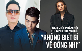 Thí sinh Giọng hát Việt “đụng chạm” Đông Nhi: Đỗ Hiếu đáp trả sâu cay, Tùng Leo gay gắt lên án