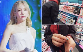 Theo chân Taeyeon đi shopping mới phát hiện “chị đại Kpop" toàn mê đắm mỹ phẩm bình dân giá chỉ trăm ngàn