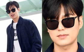 Lee Min Ho ra sân bay thôi mà quá sức bảnh bao, nhưng không giấu nổi sự tăng cân và bờ môi khô nứt nẻ