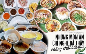 "Phá đảo" loạt món ăn mà chỉ nghe tên đã phát hoảng vì số lượng bát đĩa quá khủng