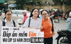 Đáp án đề thi lớp 10 môn Ngữ Văn tại Hà Nội năm 2019