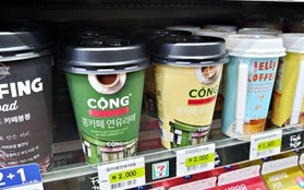 Bất ngờ cà phê Cộng đóng hộp được 7Eleven ở Hàn Quốc bày bán rộng rãi