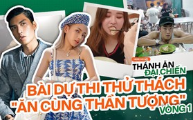 Đoán xem thử thách gì mà Châu Bùi với Quang Đại được toàn trai xinh gái đẹp dắt đi ăn ở vòng 1 Here We Go - Thánh Ăn Đại Chiến?