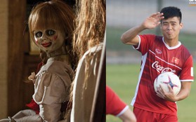 Duy Mạnh khoe "búp bê ma ám Annabelle" ở cửa hàng bạn gái, Văn Toàn tạm biệt tiền đạo thần tượng người Tây Ban Nha