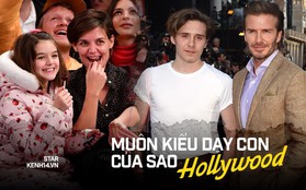 Sao Hollywood dạy con khác biệt một trời một vực: Người hết dát vàng lại đến lăng xê, riêng Suri Cruise phải mặc đồ cũ