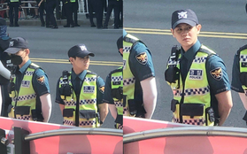 Nam cảnh sát Hàn gây chú ý khi làm nhiệm vụ tại lễ diễu hành đồng tính, ai ngờ lại chính là idol đình đám này