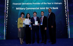 Nhận giải thưởng của Asian Banker, MBBank khẳng định vị thế hàng đầu trên thị trường phái sinh