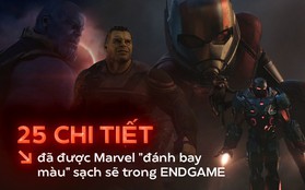 25 chi tiết mà Marvel đã đánh lừa thành công cả thế giới trong bom tấn ENDGAME!