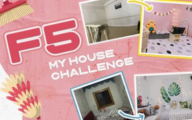 #F5MyHouseChallenge: Thử thách “lột xác” cho căn phòng thành không gian tuyệt vời hơn, bạn đã thử chưa?