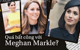 Không ngừng bị chỉ trích về trang phục như “tát nước vào mặt”, Meghan Markle phải chịu bất công quá lớn so với công nương Kate