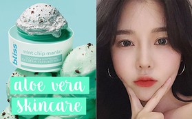 Muốn da căng mướt bên ngoài, mát dịu bên trong, hè này bạn phải "găm" ngay đồ skincare lô hội thần thánh