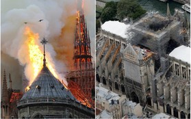 Nhà thờ Đức Bà Paris sau 3 tháng bị ngọn lửa nhấn chìm: Khung cảnh ảm đạm đến lạ, quá trình tu sửa vẫn diễn ra