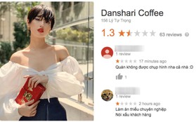 Quán cafe phàn nàn sau lưng, dựng chuyện Khánh Linh thay đồ để chụp ảnh bị dân mạng đánh giá 1 sao, kêu gọi tẩy chay