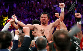 Huyền thoại Manny Pacquiao đánh như lên đồng ở tuổi 40, làm nhà vô địch bất bại người Mỹ phải câm lặng