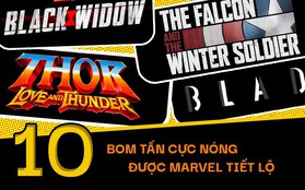 CỰC HOT: Marvel chính thức công bố 11 bom tấn giai đoạn 4, dội bom khán giả vô số bất ngờ