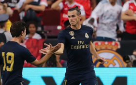 Gareth Bale giúp Real Madrid đánh bại Arsenal trong trận đấu giao hữu có 2 thẻ đỏ