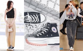 Converse mới ra giày siêu to khổng lồ, idol Hàn lẫn giới trẻ châu Á đã thi nhau diện khắp nơi