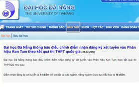 Tuyển sinh 2019: Nhiều trường đại học tăng điểm sàn