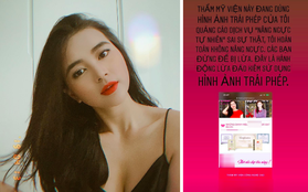 Sau Trương Thế Vinh, đến nữ phi công sexy Diệu Thuý "tố" thẩm mỹ viện dùng hình ảnh trái phép để quảng cáo... nâng ngực!