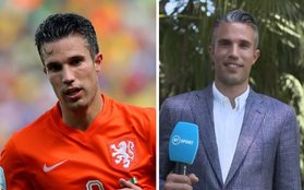 Tái xuất trở lại kể từ khi giải nghệ, cựu cầu thủ điển trai Van Persie khiến các fan ngỡ ngàng bởi diện mạo già nua nhanh chóng ở tuổi 35