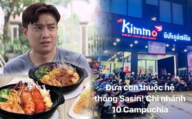 Không chỉ có tới 100 chi nhánh ở Việt Nam, Quốc Trường (Về nhà đi con) còn có cả quán mì cay ở Campuchia này